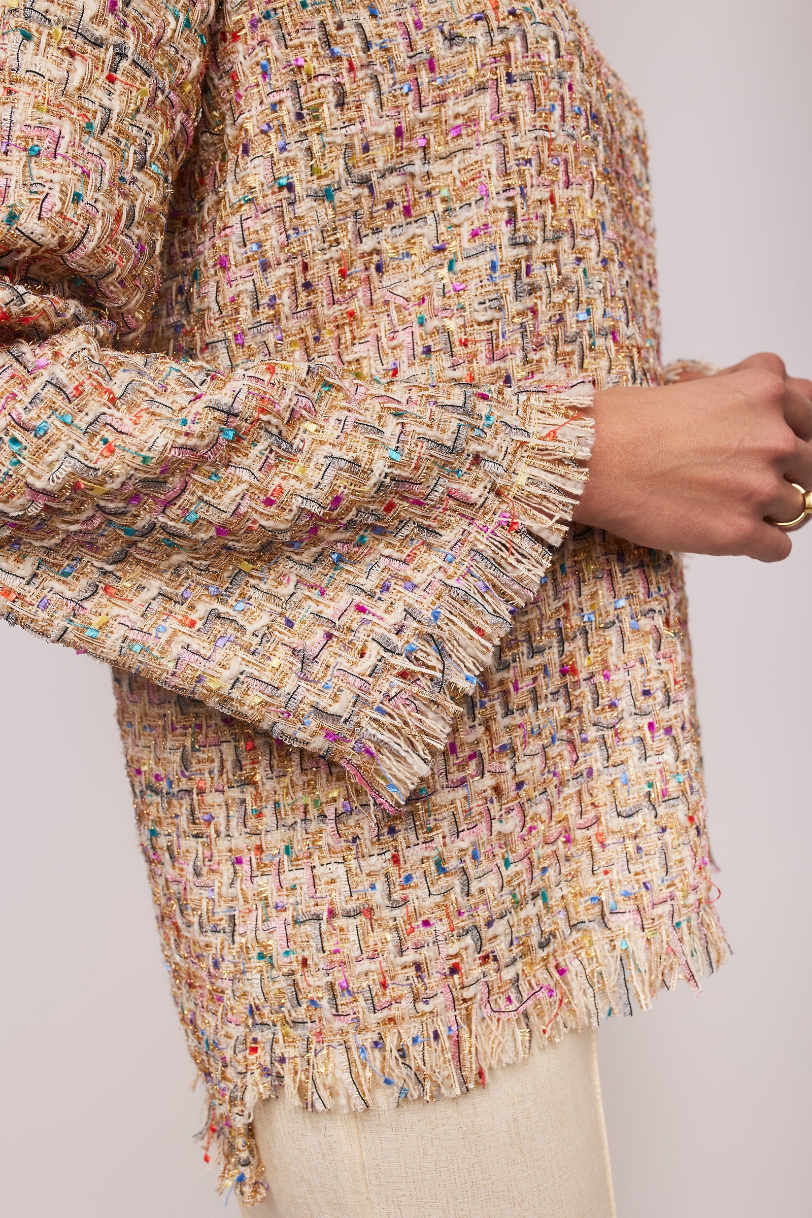 Lily　LINEN SILK TWEED SHIRT AURALEE LINEN SILK TWEED HALF SLEEVED SHIRT – Chum!