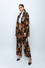Fall Leaves Wide Leg Pants