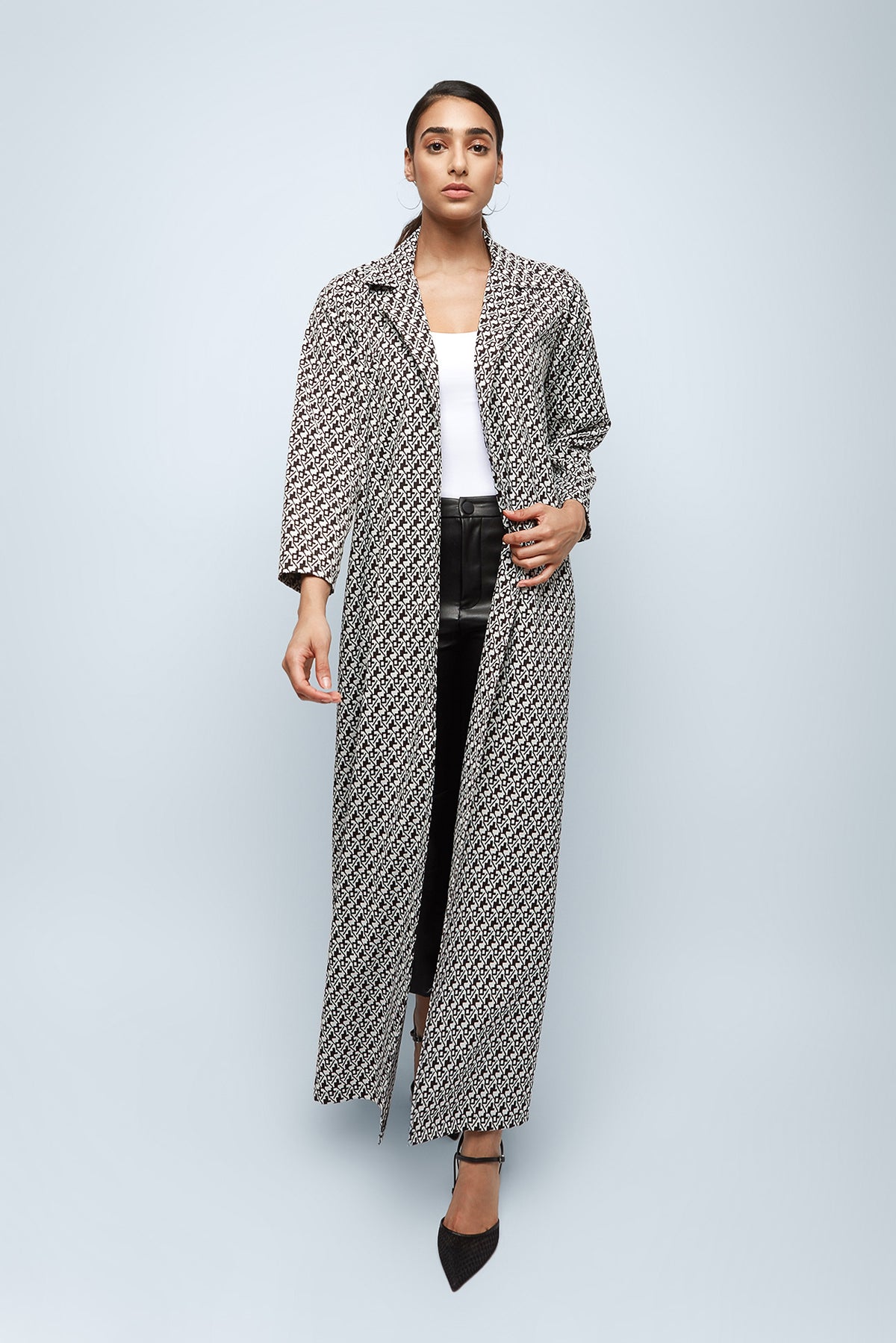 Jacquard Maxi Duster