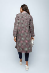 Pink/Grey Hashtag Coat